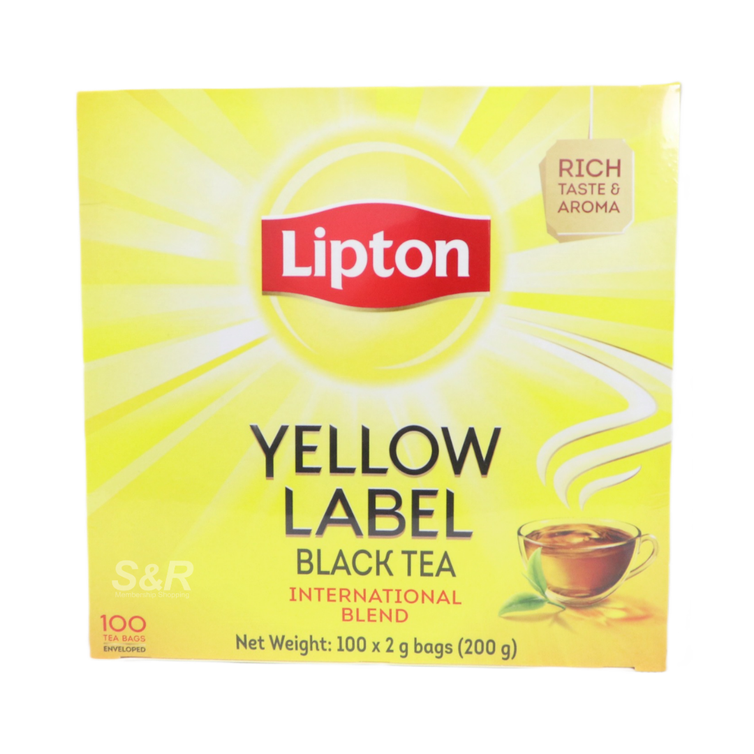 Lipton Yellow Label Black Tea International Blend 2g x 100 bags